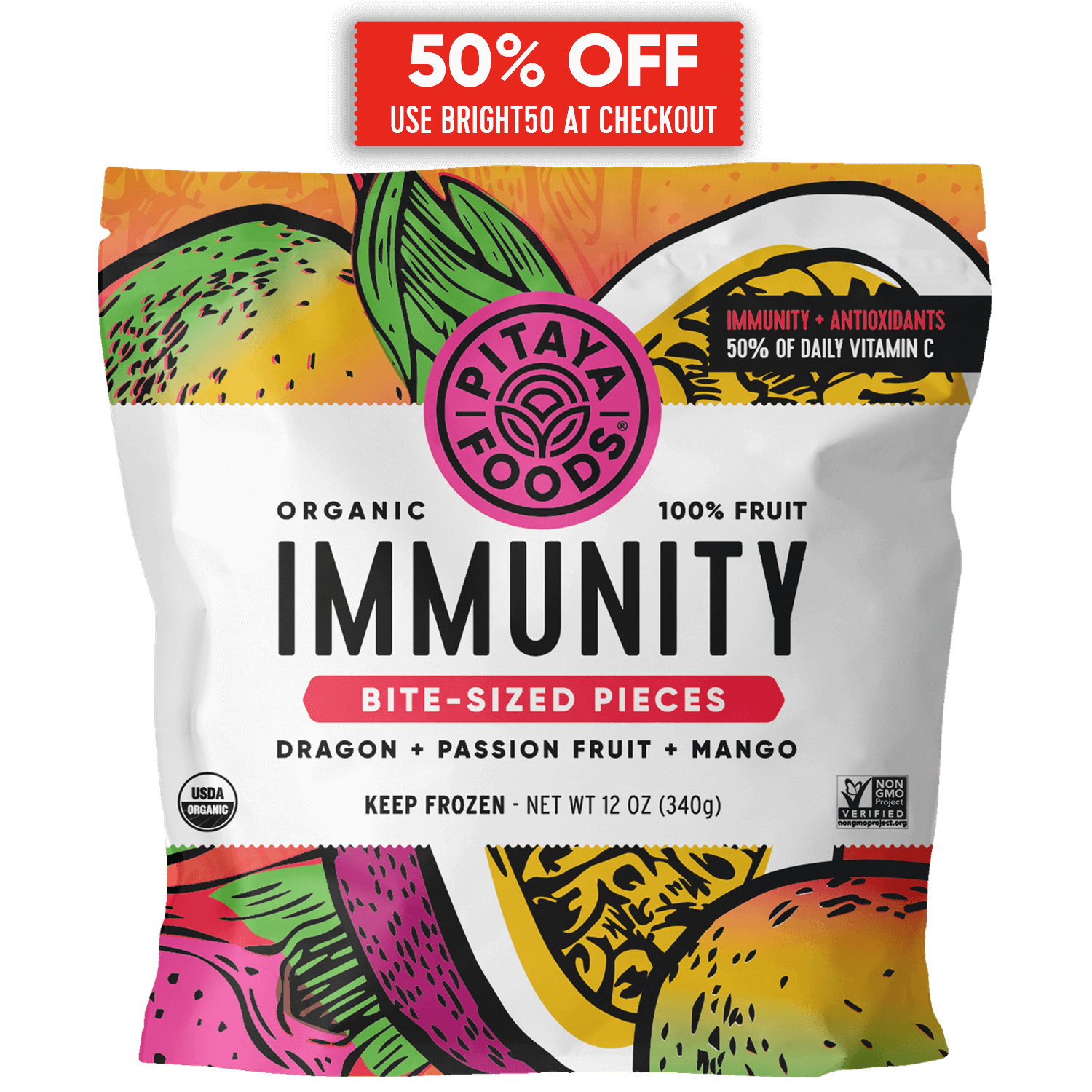 Organic Immunity Bite-Sized Pieces