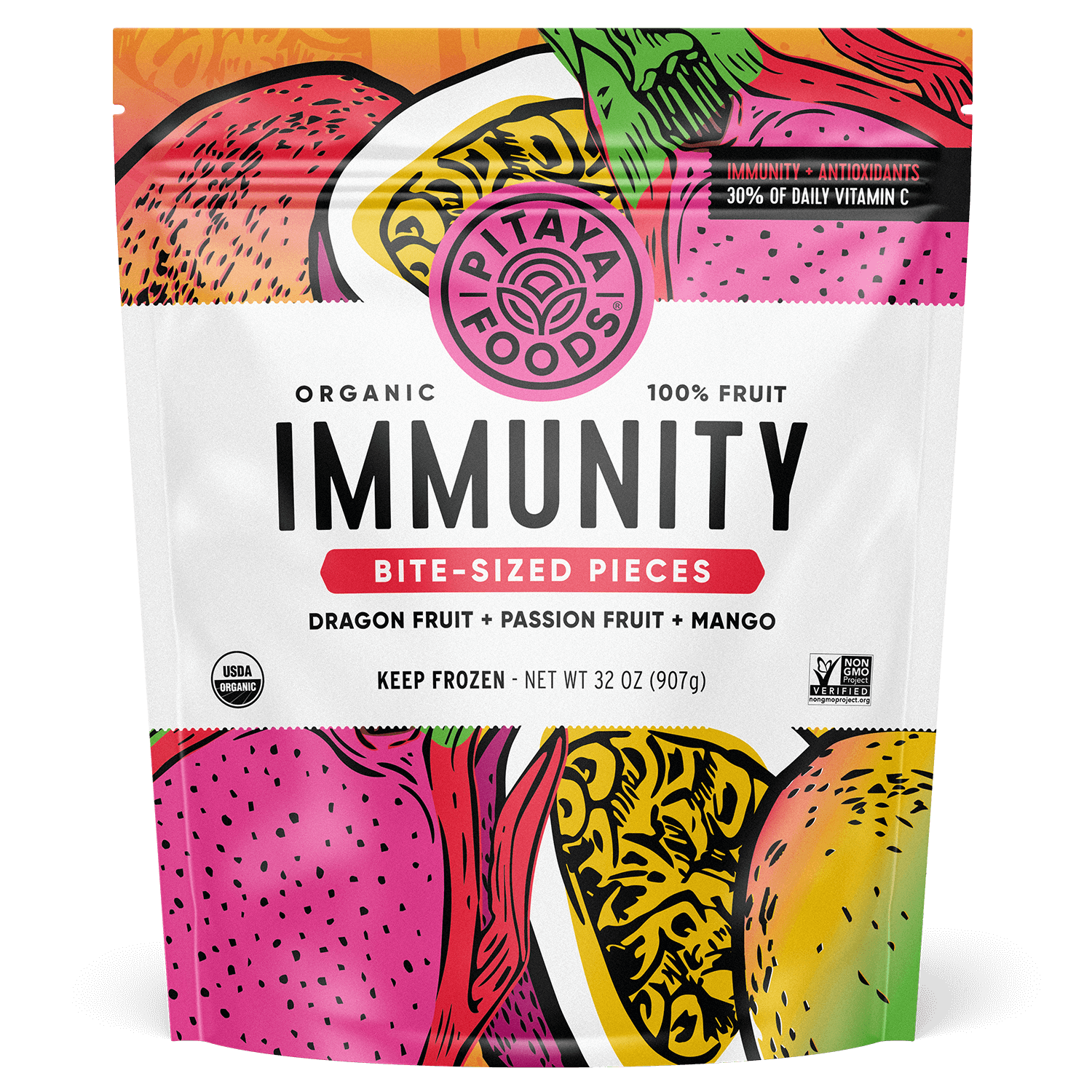 Organic Immunity Bite-Sized Pieces 2Lb