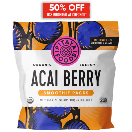 Organic Acai Traditional Smoothie Packs