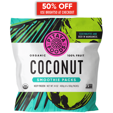 Organic Coconut Smoothie Packs