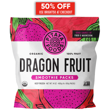 Organic Dragon Fruit Smoothie Packs