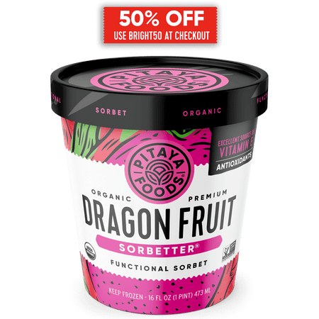 Organic Dragon Fruit Sorbetter® Sorbet Pint