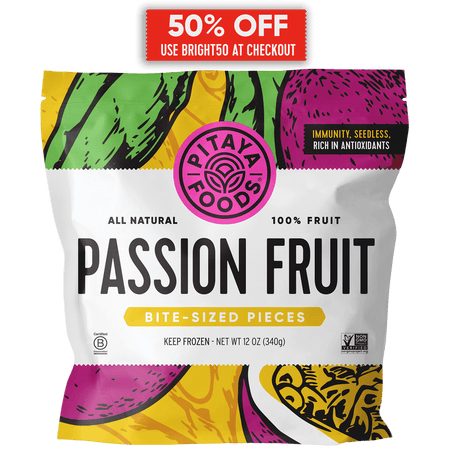 Natural Passion Fruit Snack-Sized Pieces