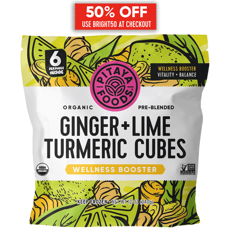 Organic Ginger Lime Turmeric Wellness Booster