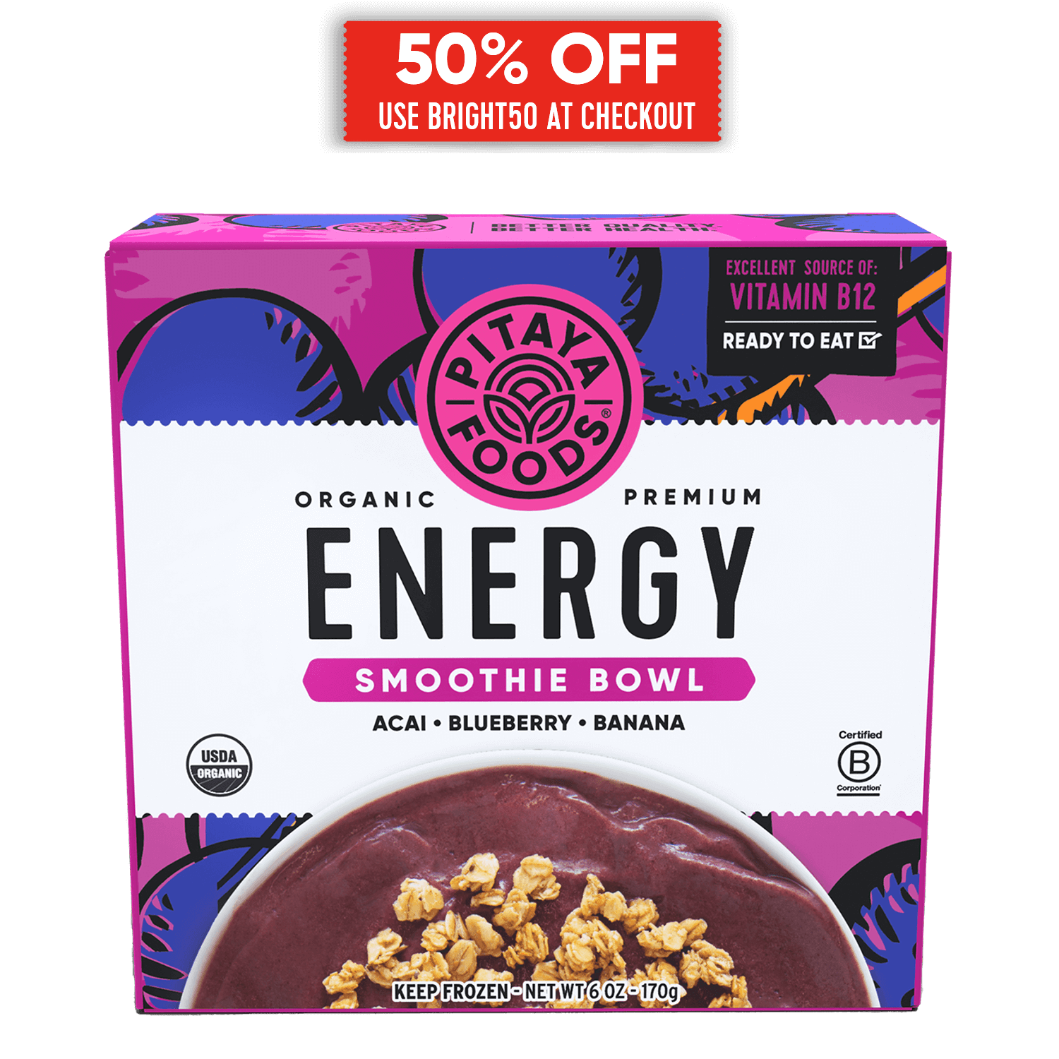 Organic Energy Smoothie Bowl