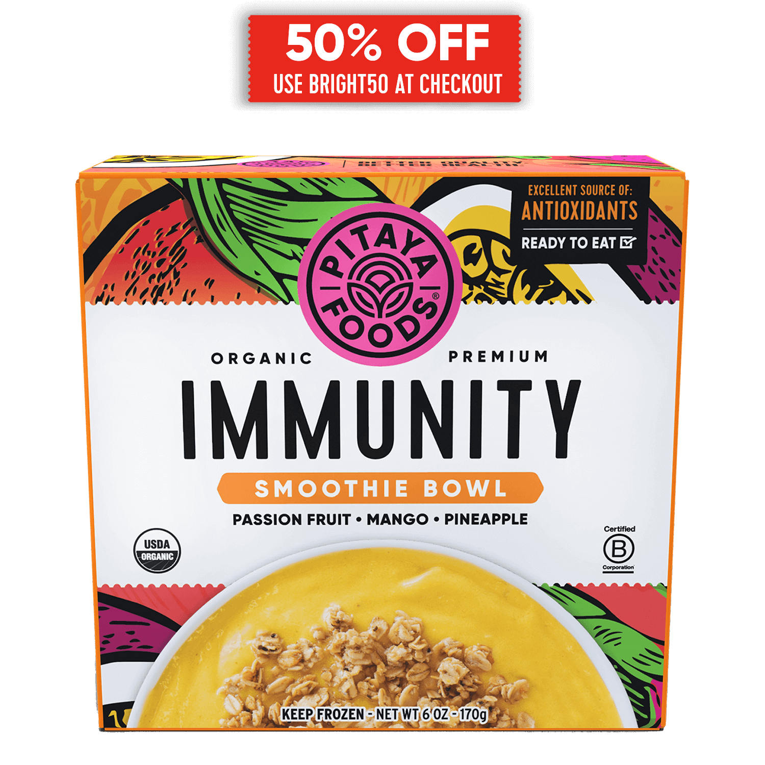 Organic Immunity Smoothie Bowl